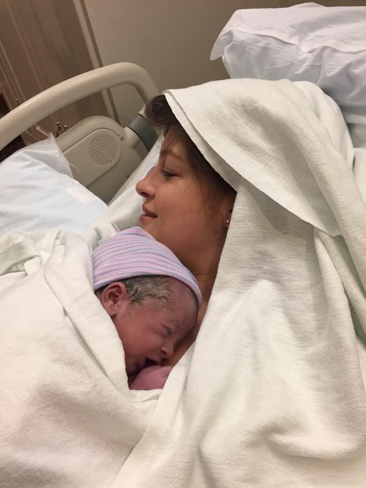 Let me introduce Colton Lewis Cooke born last night. Big 8 lb baby. All doing good and sister Vaughn is so happy!