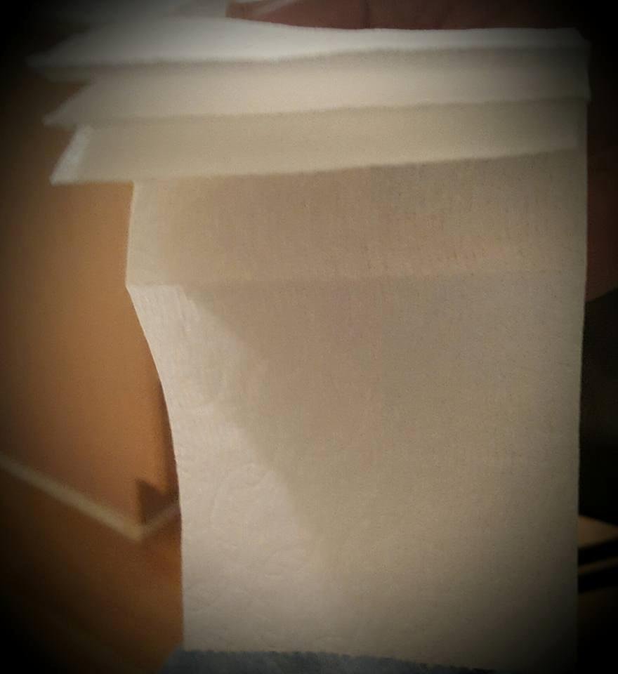 No more over or under, now it's how many sheets to use. ROFL
