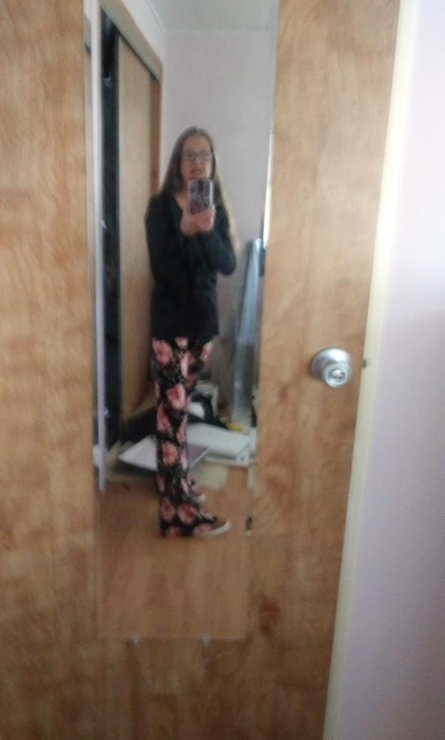 My new outfit. Look they r bell bottoms