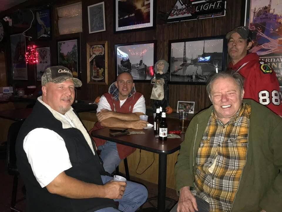 Chris last night out in Hegewisch