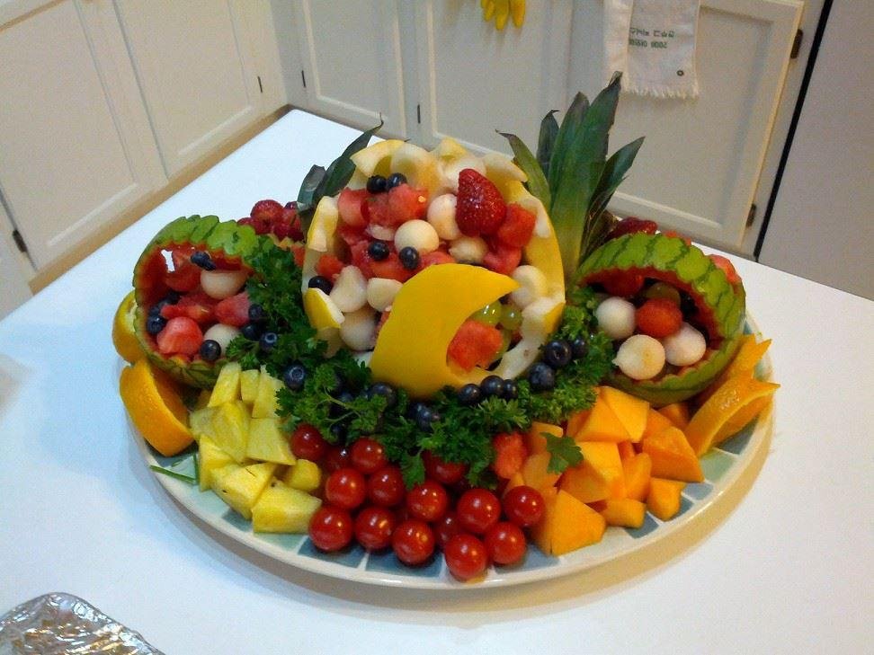 Last nights fruit tray
