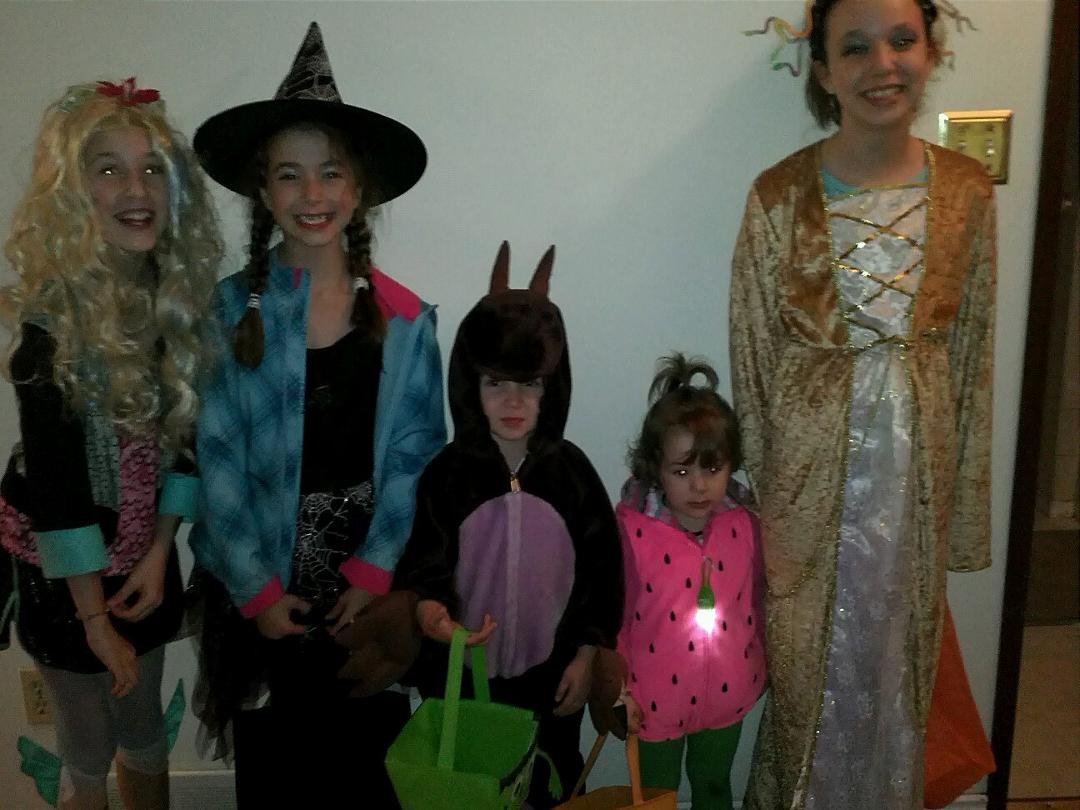 Our little trick or treaters