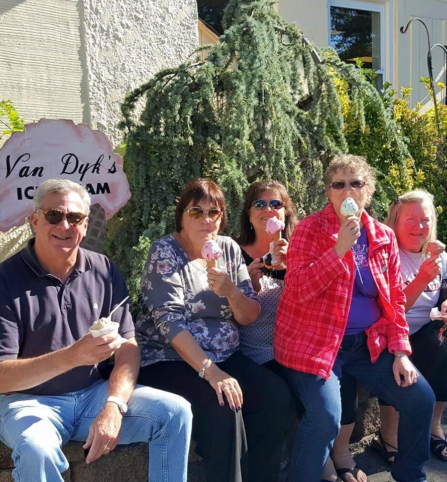 Can't go to Ridgewood without going to Van Dyk's ice cream . Sarah Jane Rodman this lick is for you!