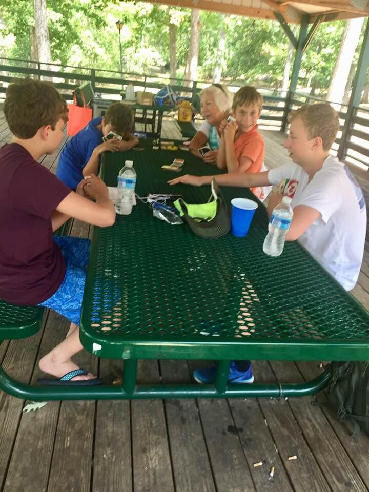 Took four grandsons to watch eclipse in S.C.