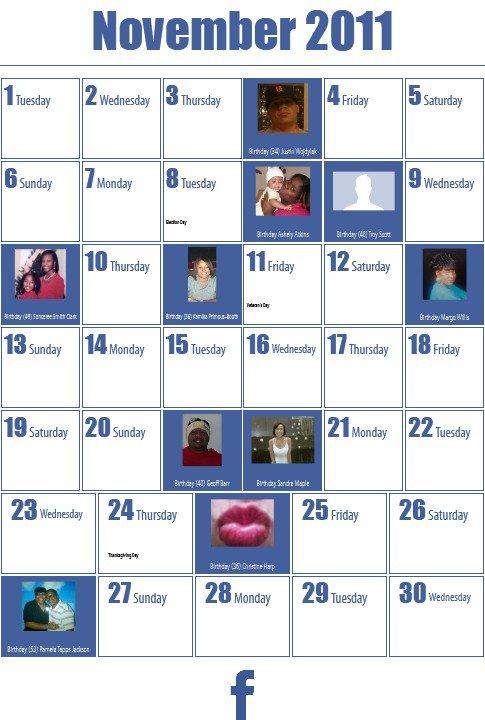 Anthony Johnson's album, 2011 Calendar