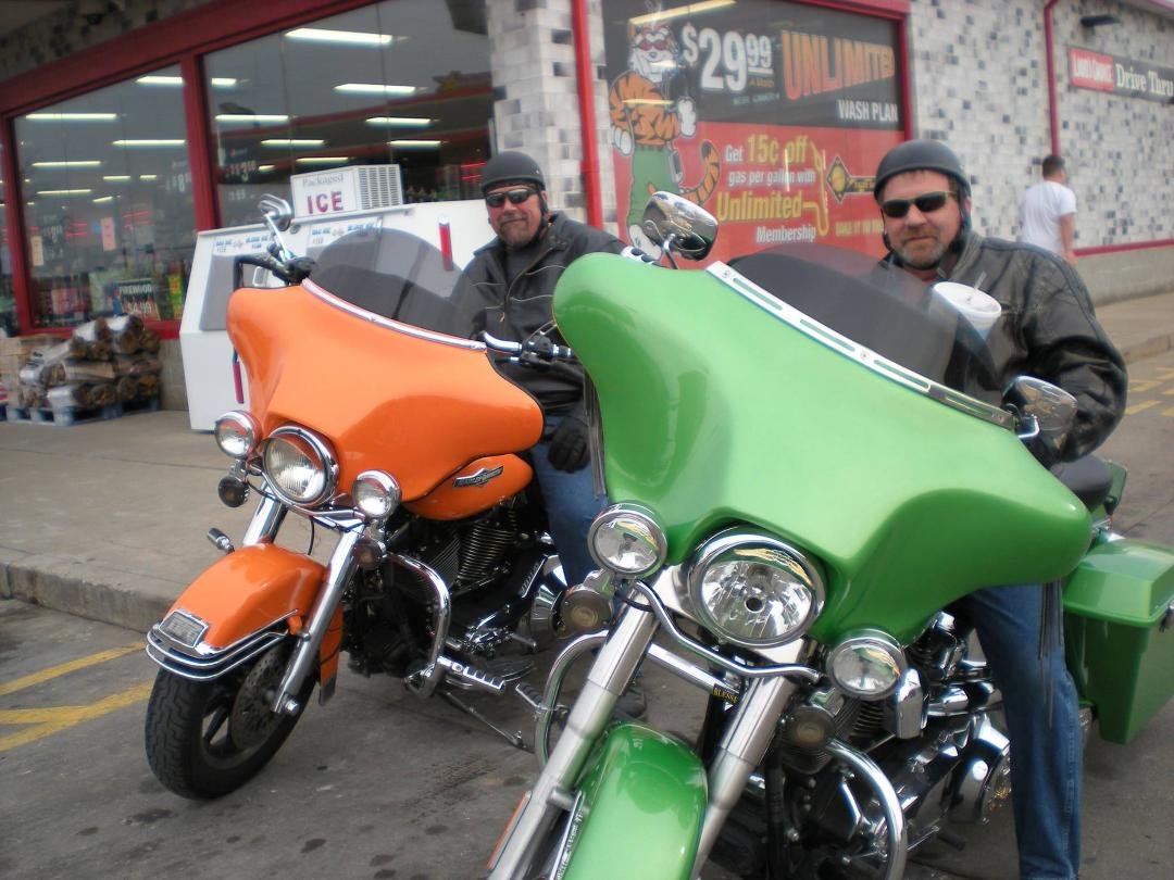 The boys out for a ride