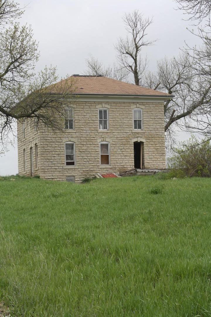 The Old Stone House 1879 the restoration begins soon, We Hope, LOL