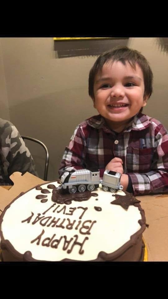 My oldest great grandson. Isn't he just the sweetest? He's 3 years old today.