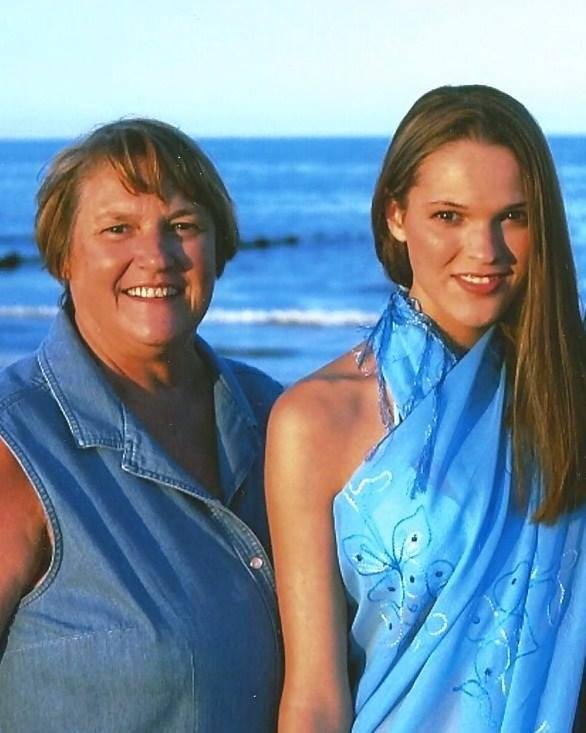 My first TBT picture! August 2004 for a modeling photo shoot in Belmaw, NJ, with Adriane!
