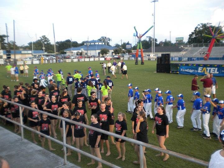 Joyce Bourgeois' album, Center Stage STARS performing at the Dixie Youth World Series Ope