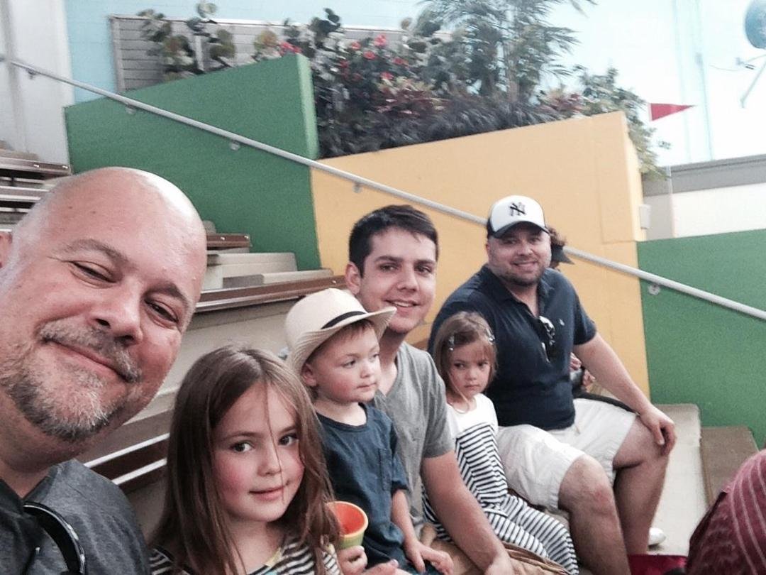 At Brookfield zoo with my favorite kids in the world