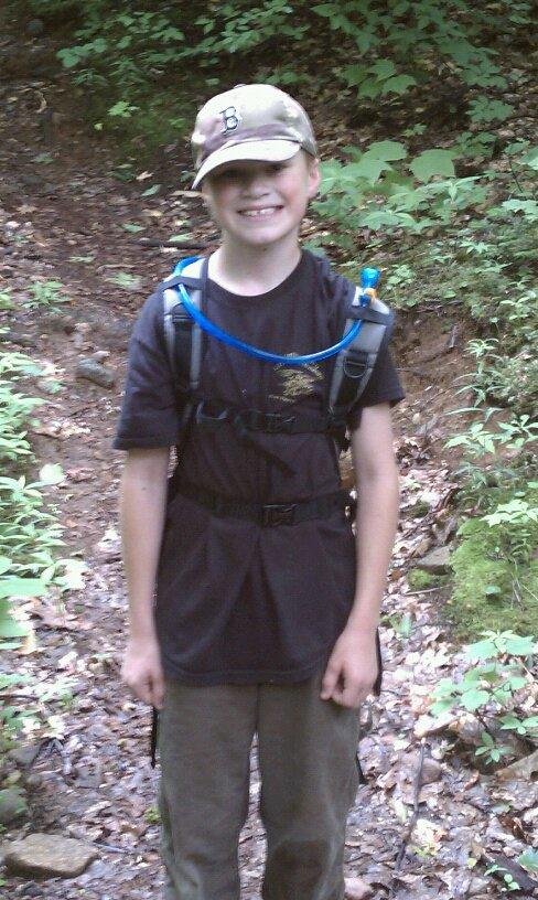 Brendan one mile in on Whiteface mountain