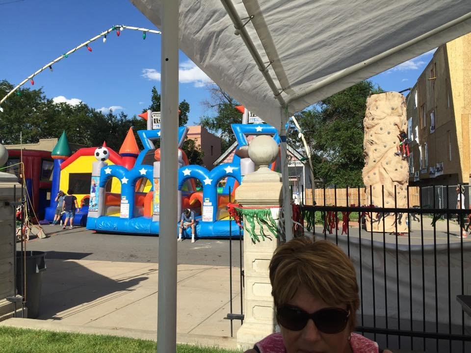 Pounding Italian sausage sandwiches at Mt. Carmel. And I plan to lose count 😃