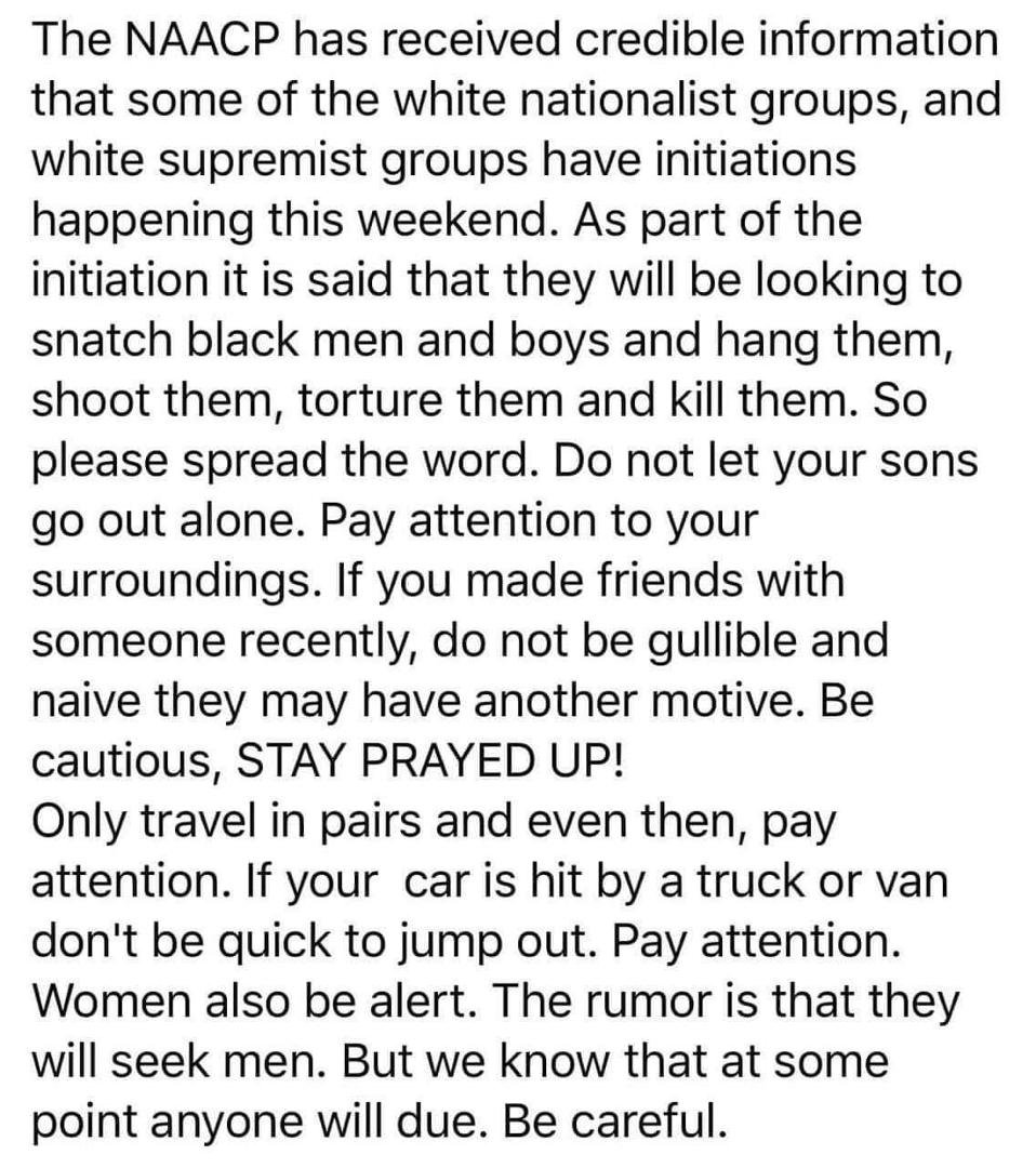 Stay alert and prayed up!!!!