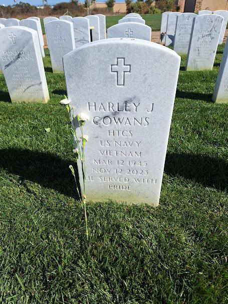 While we were in San Diego, Becky and I visited Miramar National Cemetery, to see, my Uncle Jack's grave.