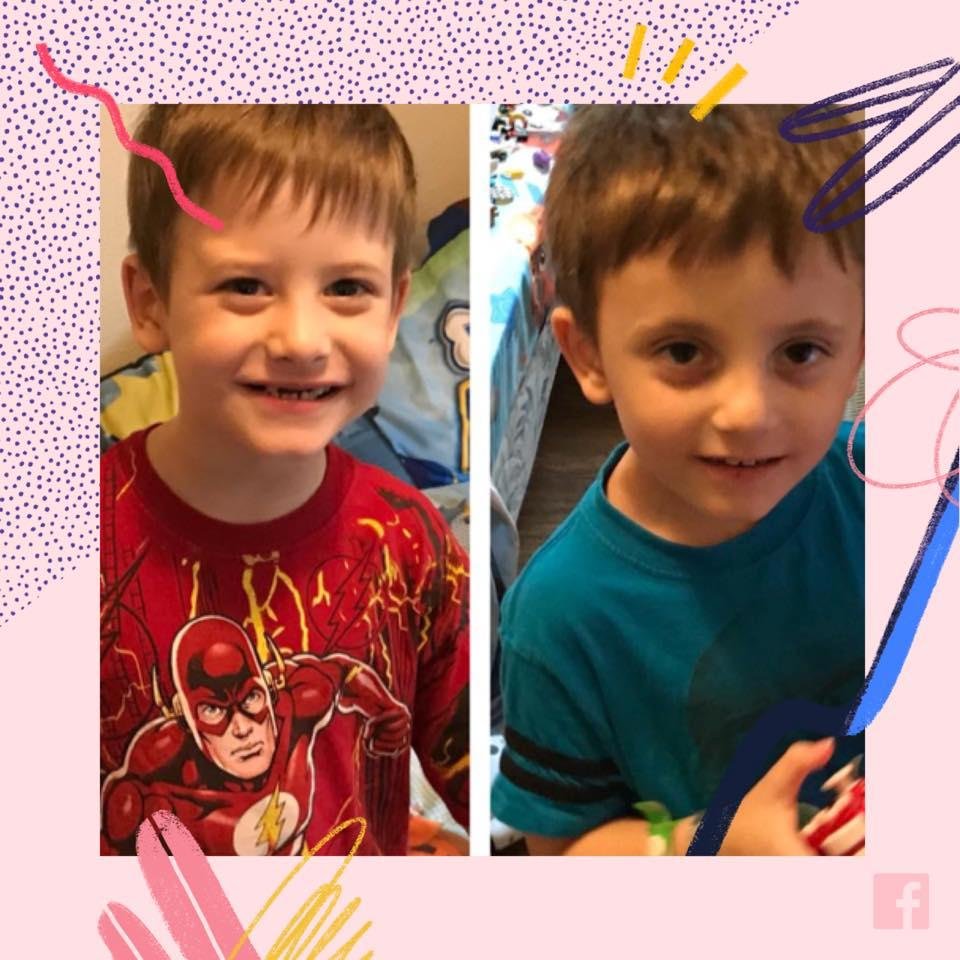 Here is my wonderful grandson’s, Cohen and Aedan