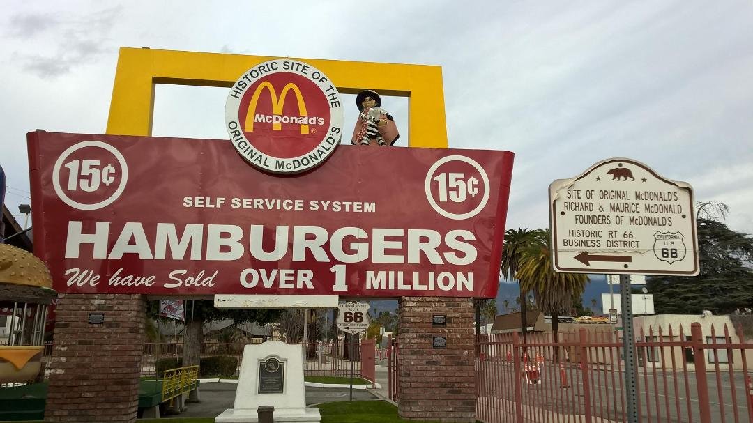 Went and check out the first McDonald's EVER!!!!