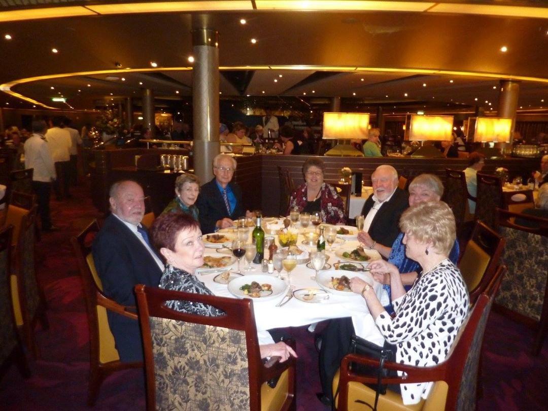 Karen; Carl; Anne; Bob; Maggie; Gary; Ginnie; Stormie; Mexico criuse Feb 2017