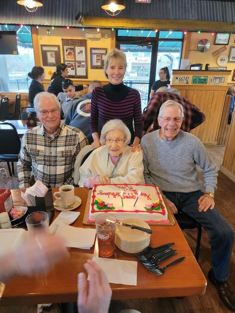 Rita O'Neill Wilson November 20, 1922 to December 28, 2023

Safe travels to Heaven, Mom. Thanks for all that you did for us.