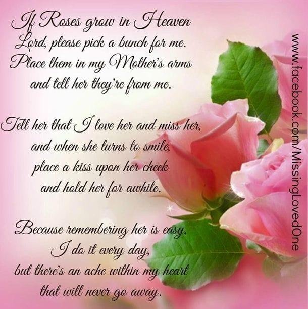 I miss you so much mom! It's just not fair that you're gone so early. We still need you!! I'm trying to be strong like you, but I'm not. I'm broken without you. You were the best mom and my best friend. I love u! Happy Moth