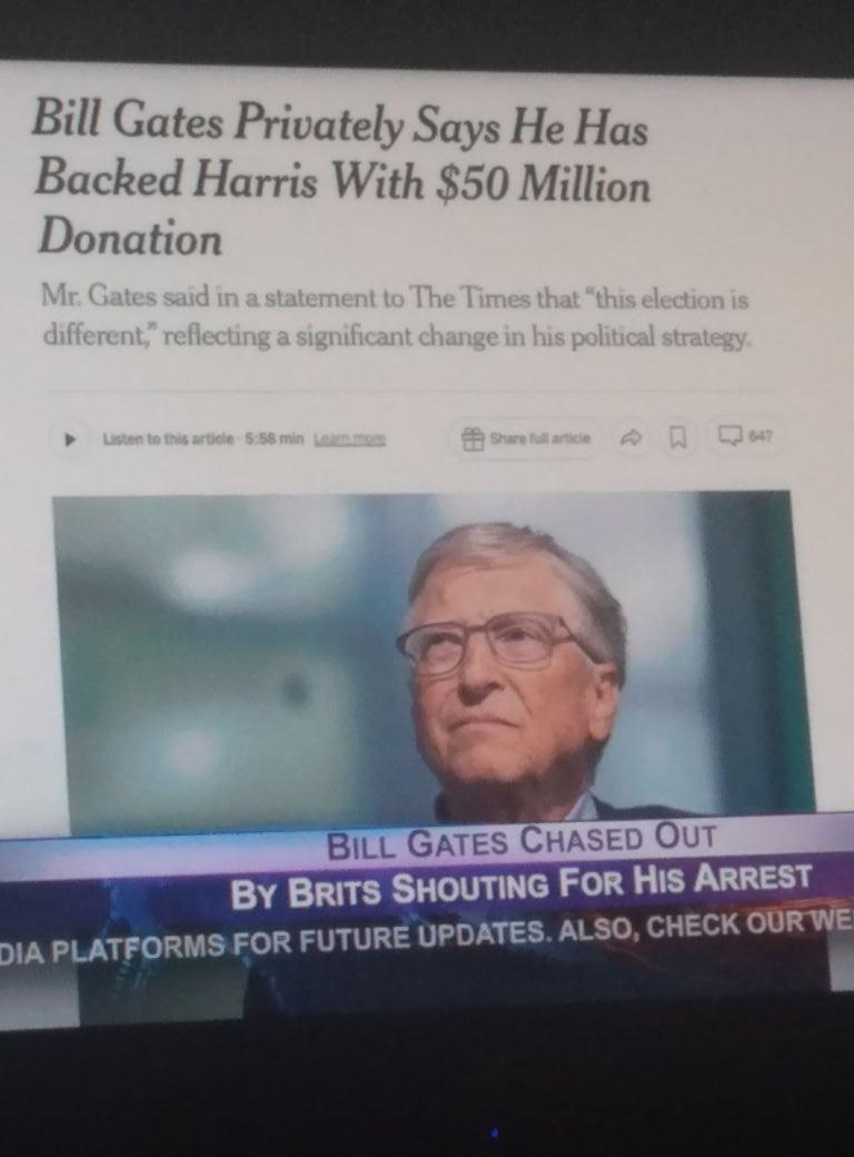 Yeah he thought kamala was gone win with his bit% Ass
