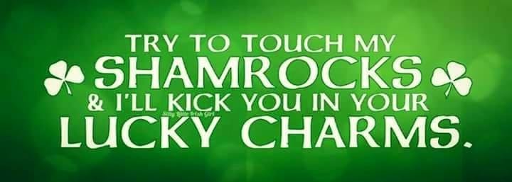 For my Irish friends