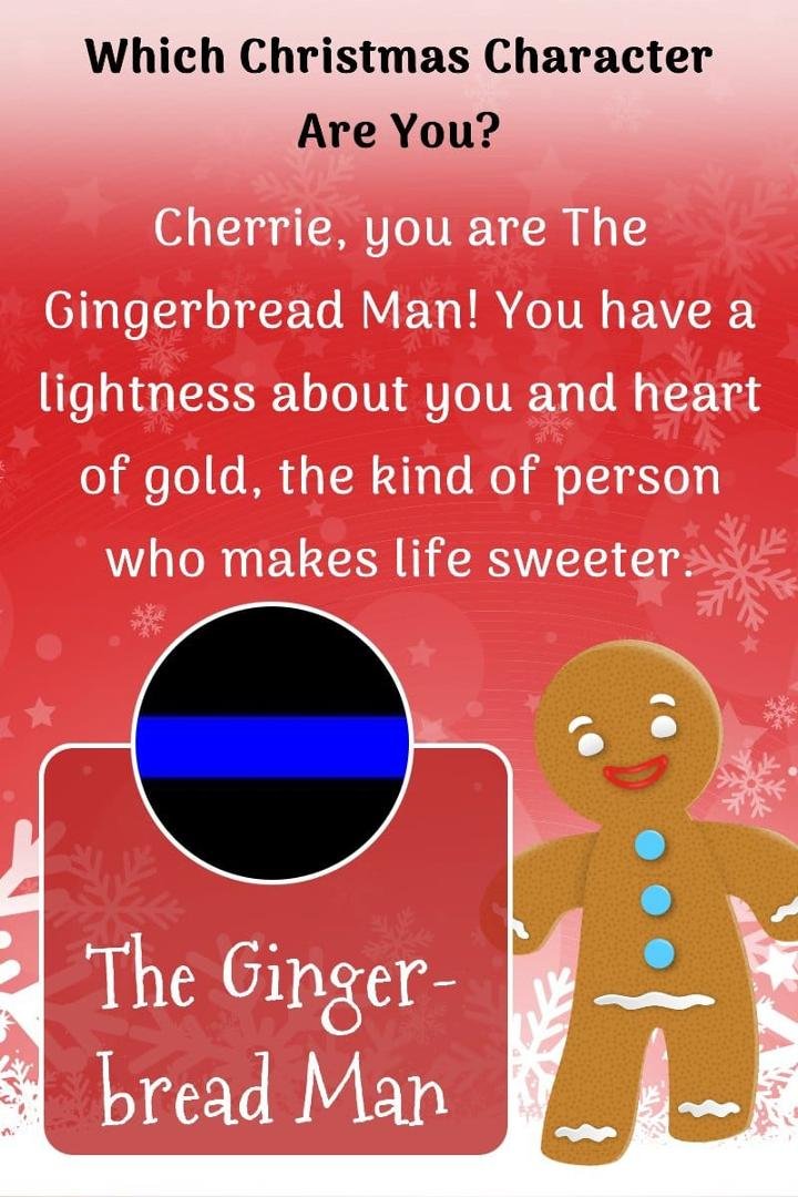HaHa! Just taught a lesson about a gingerbread man last week!