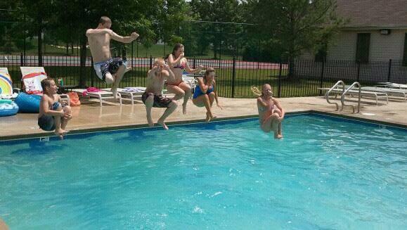 My grandkids & me several years ago....what a fun time....sweet memories! :)