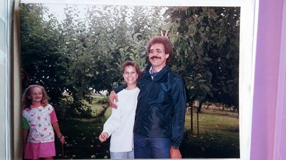 Jenn and Dan outside Portland  c.1990