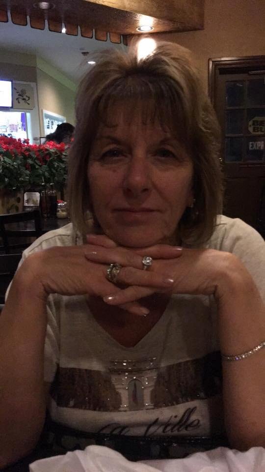 Eating pizza with my lovely wife