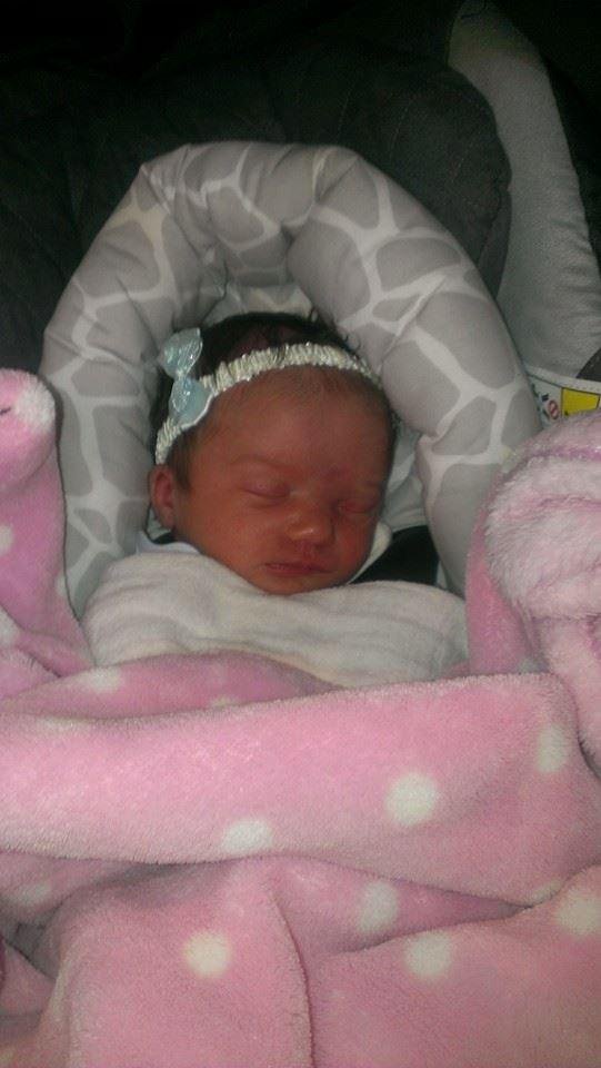 Our little Angel at church last night.