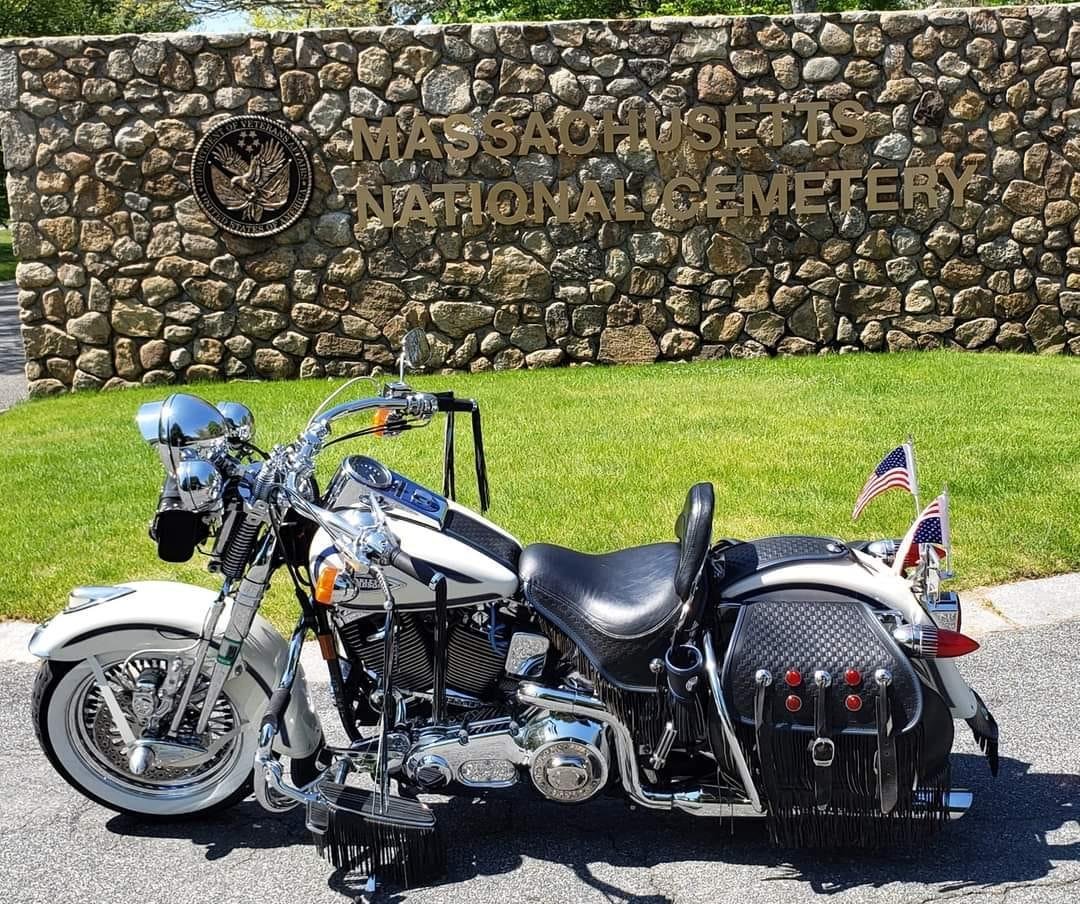 A beautiful ride to national cemetery on Cape Cod