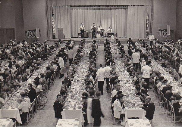 Don & The Rough Riders Playing at a large banquet