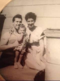 My Mother, My Uncle Sky (her brother) & me in New York