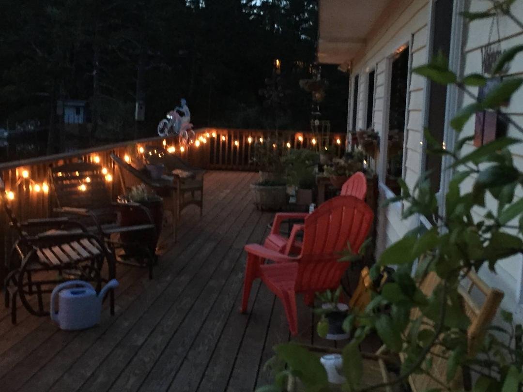 Ready for guests. Fire pit next.