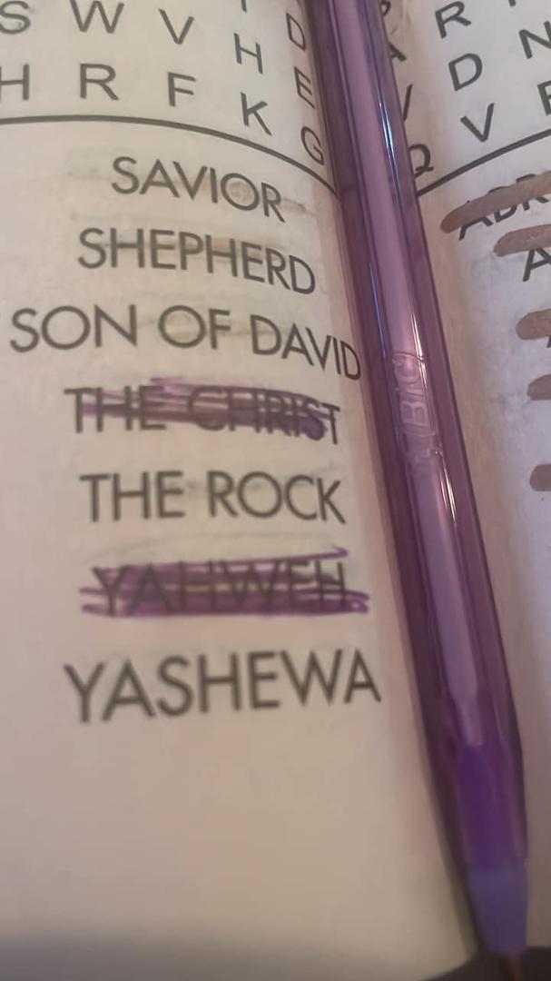 I thought it said yehaw it says yahweh