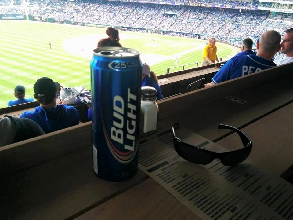 Enjoying the game at Craft & Draft at the K.