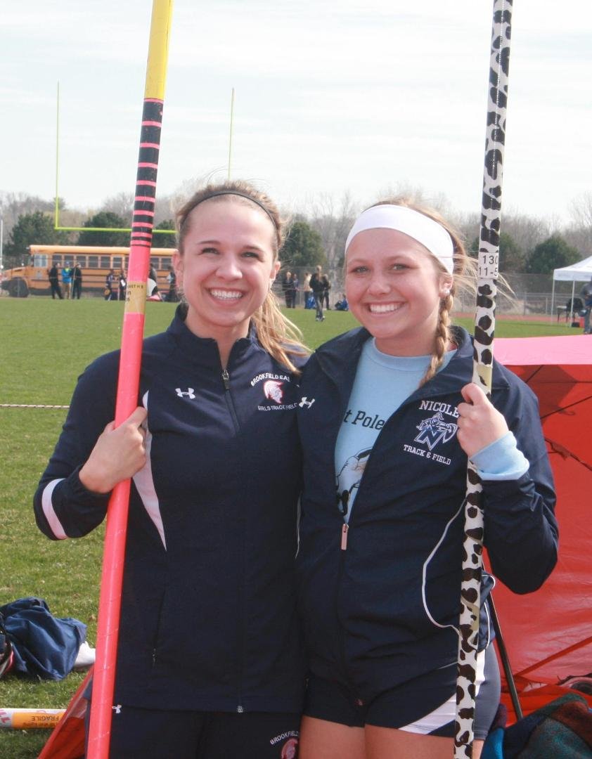 Todays meet. GetVertical PV members Anatalia Joy and Rylee Callahan