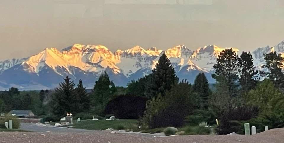 The San Juans were luminescent tonight!