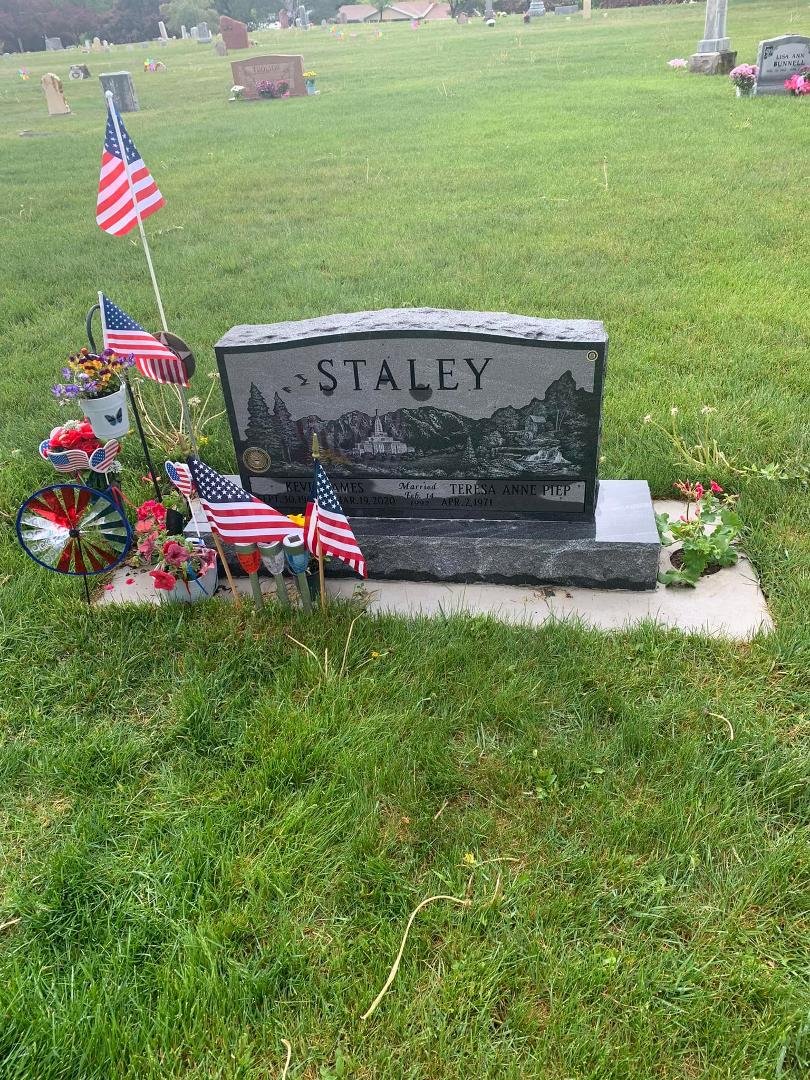 Got to visit with my nephew Kevin Staley.
