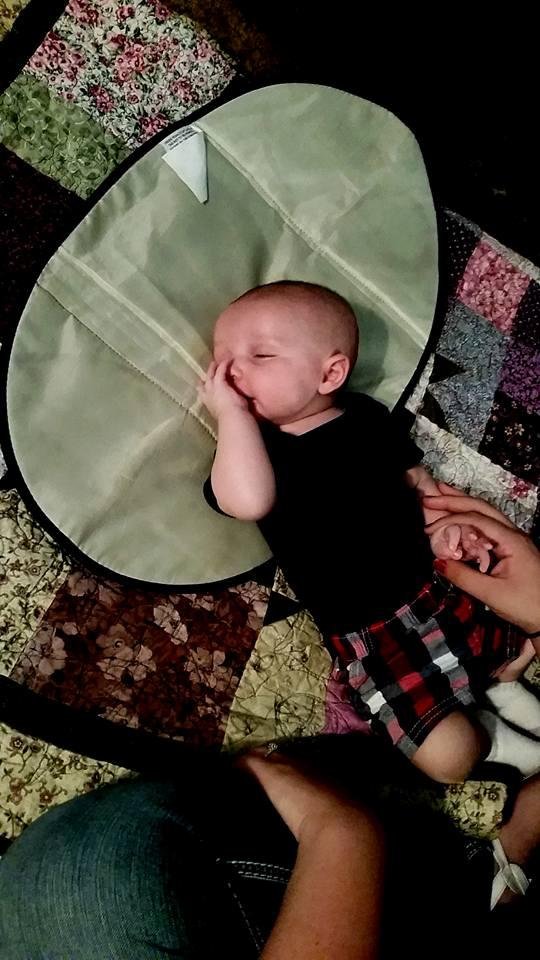 Parker sucking his thumb... So cute!