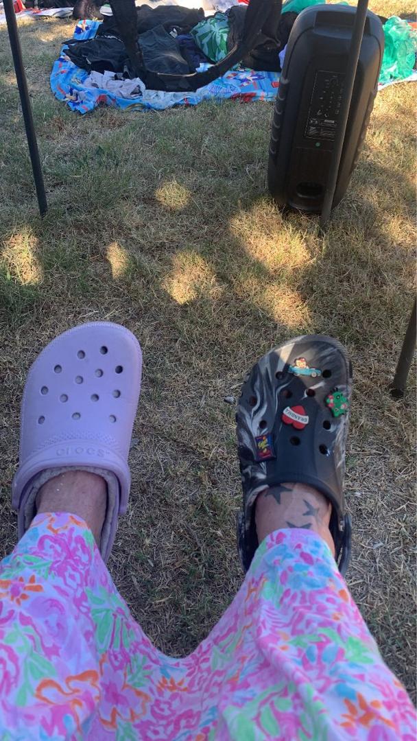 This is how I woke up today feeling I guess …..can’t find but two left feet …..LOL