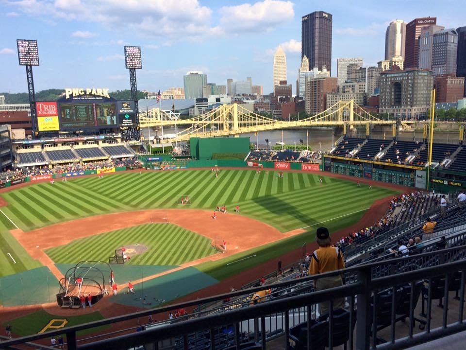 From our seats at PNC stadium