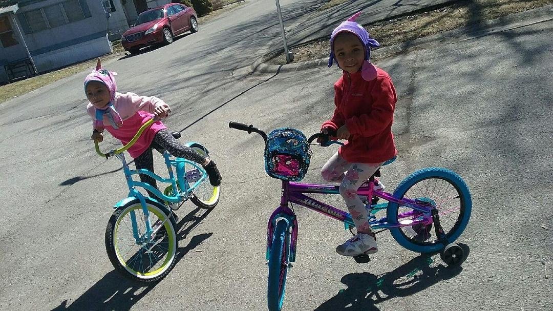 New bikes thanks Brent Blackwell Sr aka uncle brat