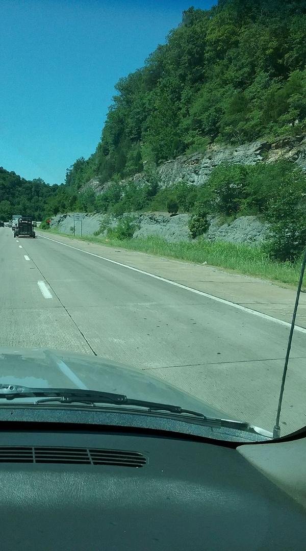 Kentucky is so green and pretty...