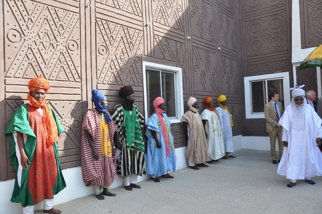 Outside the Emir of Kano's Palace