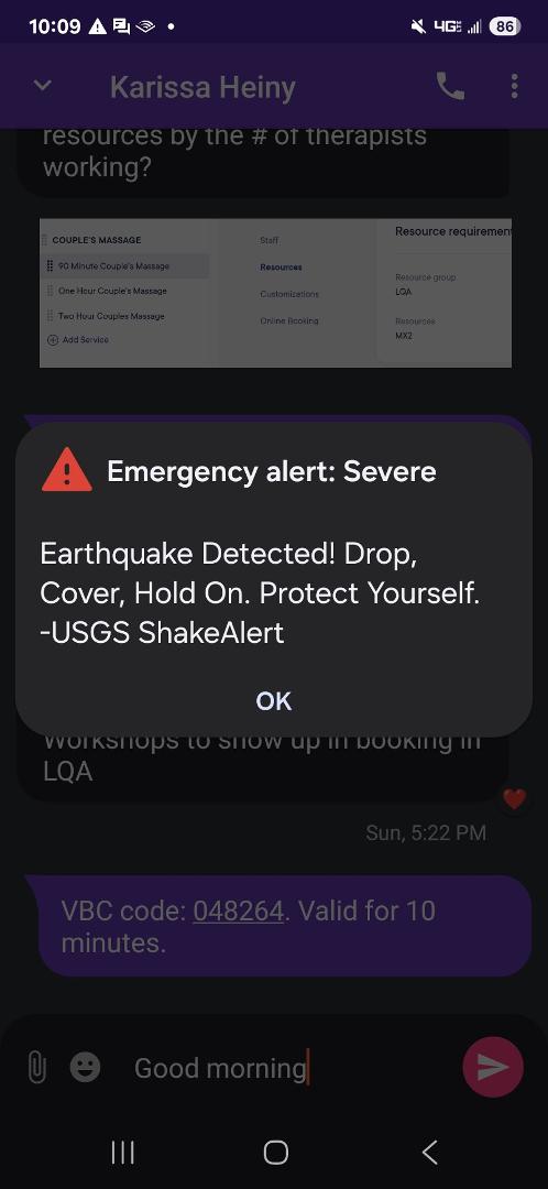 Well, that is a first. Just experienced a small earthquake in San Diego. No damage or injuries, but the entire house shook. #EarthquakeNewbie