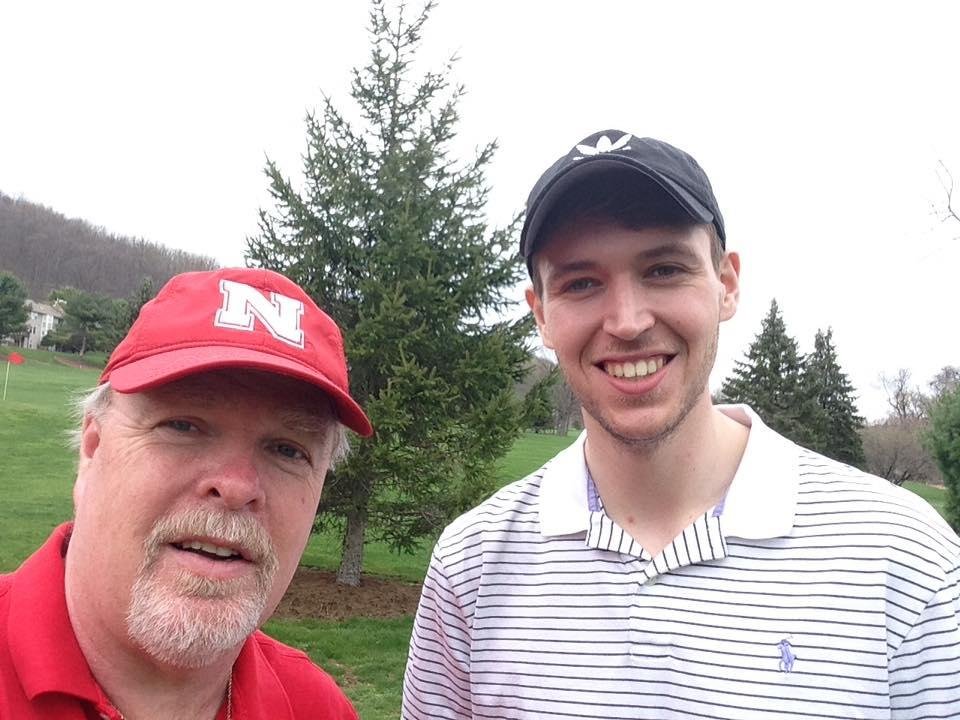 Great day of golf with my son. First time in over a year. Let's just say we'll need a bit more practice before we turn pro!