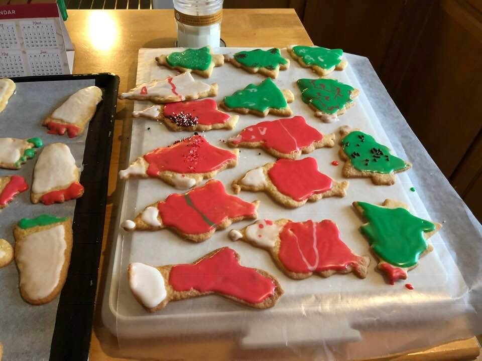 Christmas cookies 2018, grandmas!