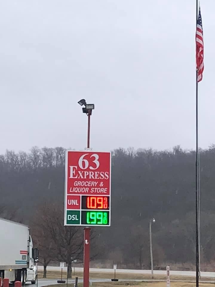 Had to go to post office. Saw this